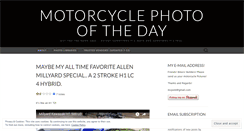 Desktop Screenshot of motorcyclephotooftheday.com